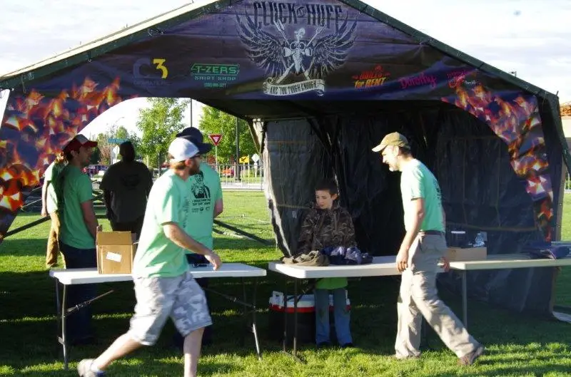 A photo of the Wing-Off event