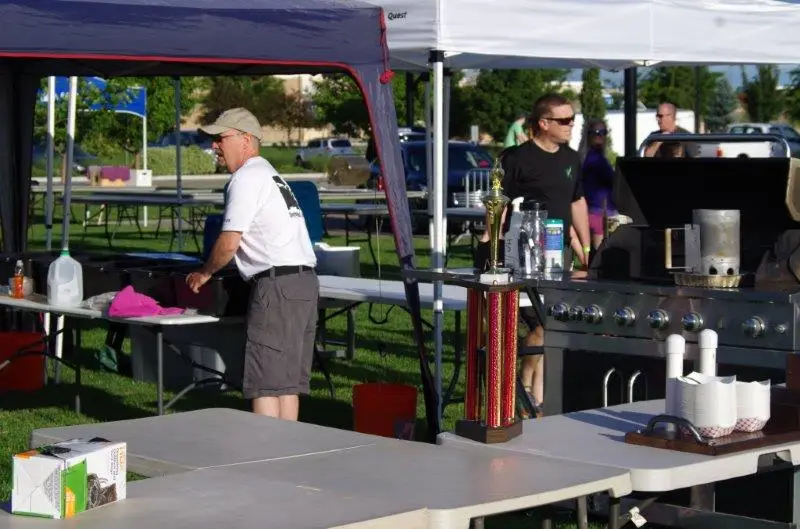 A photo of the Wing-Off event